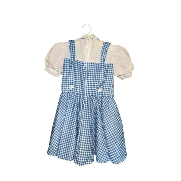 Rubies The Wizard of Oz Dorothy Gingham Dress Costume‎ Girls Medium 8-10 - Picture 5 of 12